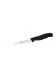 Coltello spelucchino in acciaio inox con manico polipropilene di vari colori - cm 11