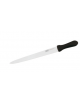 Coltello dolce in acciaio inox con manico polipropilene colore nero o bianco - cm 31