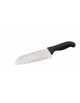 Coltello Verdure in acciaio inox con manico polipropilene colore nero - cm 18