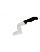 Coltello gastronomia in acciaio inox con manico polipropilene colore nero - cm 13,5