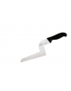 Coltello gastronomia in acciaio inox con manico polipropilene colore nero - cm 21,5