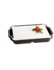 Tagliere rettangolare  con vasca in polietilene - cm 33,5x46x5,5h