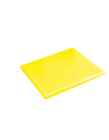 Tagliere in polietilene -  GN 1/2 colore giallo -  cm 32x26,5x2h
