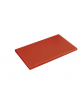 Tagliere rettangolare in polietilene HDPE  colore rosso - GN 1/1 -  m 53x32,5x2h