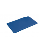 Tagliere rettangolare in polietilene HDPE  colore blu - GN 1/1 - cm 53x32,5x2h