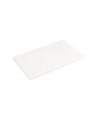 Tagliere rettangolare in polietilene HDPE  colore bianco - cm 60x40x2h