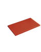 Tagliere rettangolare in polietilene HDPE  colore rosso - cm 60x40x2h