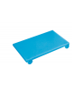 Tagliere con fermi in polietilene HDPE colore blu - GN 1/1 -  cm 53x32,5x2h