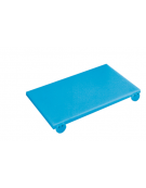 Tagliere con fermi in polietilene HDPE colore blu - cm 60x40x2h