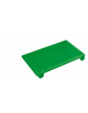 Tagliere con fermi in polietilene HDPE colore verde - cm 60x40x2h