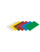 Taglieri in polietilene HDPE - set 6 pz - vari colori - cm 46x31x1,3h