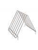 Portataglieri in filo di acciaio inox - cm 30x26x27,5h
