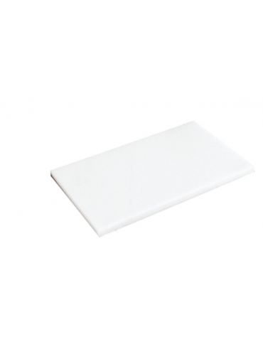 Tagliere HD in polietilene -  colore bianco -  cm 40x30x2h