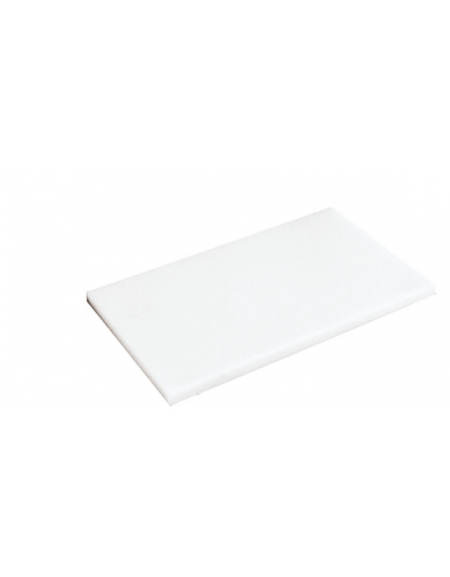 Tagliere HD in polietilene -  colore bianco -  cm 40x30x2h