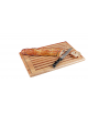 Tagliere pane in legno - cm 53x32,5x2h