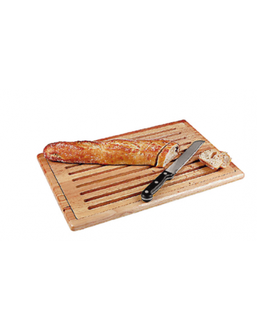 Tagliere pane in legno - cm 60x40x2h