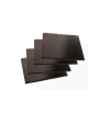 Plancia quadra in ardesia set 4 pz - cm 10x10 - spessore mm 6-9