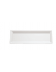Vassoio in melamina di colore bianco - cm 31x10,5