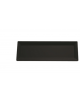 Vassoio in melamina di colore nero - cm 53x18