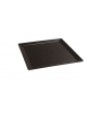 Vassoio quadrato in melamina di colore nero - cm 51x51