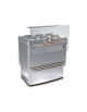 Banco gelati N° 6+6 Pozzetti gelato da Lt. 7,5 in acciaio inox -CON 12 CARAPINE INOX INCLUSE - cm 96,5x75,8x103h