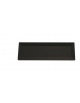 Vassoio in melamina - colore nero -  cm 31x10,5x2h