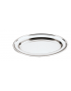 Vassoio ovale in acciaio inox - cm 35x22