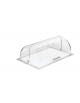 Coperchio roll-top, GN 1/1 in policarbonato - cm  53x32,5x17h