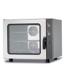 Forno elettrico ventilato a convezione gastronomia 6 teglie GN 1/1 con umidificatore - TRIFASE - cm 83,3x71x71h