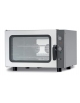 Forno elettrico ventilato a convezione pasticceria 4 teglie 600x400 mm con umidificatore - TRIFASE - cm 82,5x68,5x56h