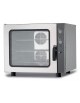 Forno elettrico ventilato a convezione pasticceria 6 teglie 600x400 mm con umidificatore - cm 83,3x71x71h