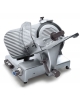 AFFETTATRICE PROFESSIONALE A GRAVITA' LAMA DA 35 CM - PIATTO DA CM 30,5X27 - CORSA CARRELLO CM 31