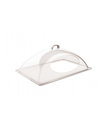 Coperchio in san con apertura frontale - cm 54x33x20h - GN 1/1