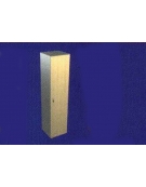 Armadio Mobile ufficio alto con anta in legno - colori anta e struttura a scelta - cm 45x45x194,7h