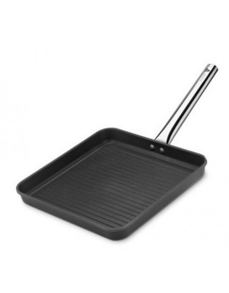 Griglia barbecue quadrata in ghisa smaltata 54x34cm Per griglia di