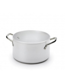 CASSERUOLA ALTA IN ALLUMINIO 2 MANIGLIE PER INDUZIONE - Diametro mm 200 - Altezza mm 115 - Capacita LT 3,3