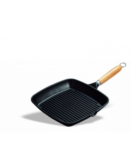 PIASTRA PER GRIGLIA IN ALLUMINIO ANTIADERENTE - MM 290X290X43H PIASTRA PER GRIGLIA IN ALLUMINIO ANTIADERENTE - MM 290X290X43H