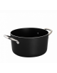 CASSERUOLA 2 MANIGLIE ALTA ANTIADERENTE IN ALLUMINIO PER INDUZIONE - Diametro mm 240 - Altezza mm 140 - Capacità LT 5,6