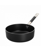 CASSERUOLA BASSA 1 MANICO ANTIADERENTE ALLUMINIO ADATTA PER INDUZIONE - Diametro mm 240 - Altezza mm 80 - Capacità LT 3,7