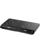 PIASTRA AD INDUZIONE A 2 ZONE ORIZZONTALE 10 LIVELLI DI POTENZA 500-2000 W 600-1500 W - mm 605x360x60h