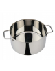 MINI CASSERUOLA INOX - Altezza mm 60 - Diametro mm 120 - Capacità ml. 640