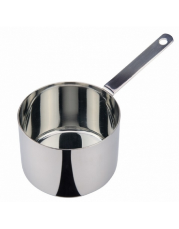 MINI PADELLA ALTA ACCIAIO INOX  - Altezza mm 35 - Diametro mm 70 - Capacità ml 250