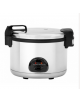 CUOCIRISO ACCIAIO INOX PER 40/60 PERSONE -  Capacita LT 12 - mm Ø465xh400