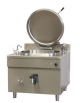 Pentola a gas con riscaldamento indiretto e coperchio autoclave -  Capacità Lt 100 - cm 80x90x85h