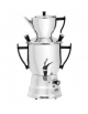SAMOVAR TEIERA INOX ELETTRICA - incluso Thè brocca e colino da tè - mm Ø 200x490h (compreso brocca)