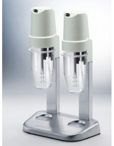 FRULLINO DOPPIO PER FRAPPE' - 300X195X485H - LT. 0.55