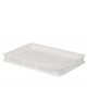 CASSETTA SCATOLA FORATA PASTA PIZZA IN POLIPROPILENE - Larghezza mm 600 - Profondità mm 400 - Altezza mm 70