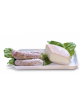 VASSOIO A BORDO ALTO IN METACRILATO COLORE BIANCO - mm 220x440x50h