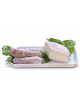 VASSOIO A BORDO ALTO IN METACRILATO COLORE BIANCO - mm 290x440x50h