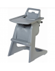 SEGGIOLONE BAMBINO IN POLIETILENE COLORE GRIGIO - mm 550x590x860h